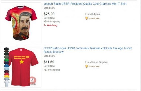 Walmart прекратила продажу маек с символикой СССР после жалоб Латвии