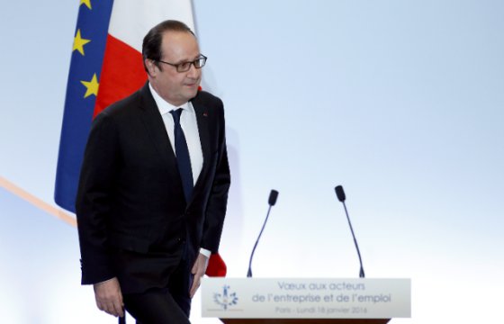 Олланд снова заявил о снятии санкций с России