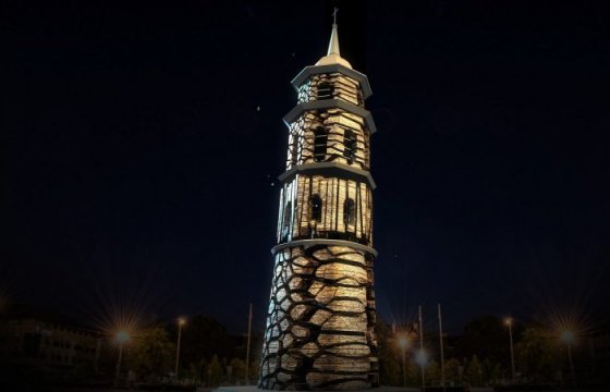 На колокольне Кафедрального собора Вильнюса покажут новогоднее 3D-шоу