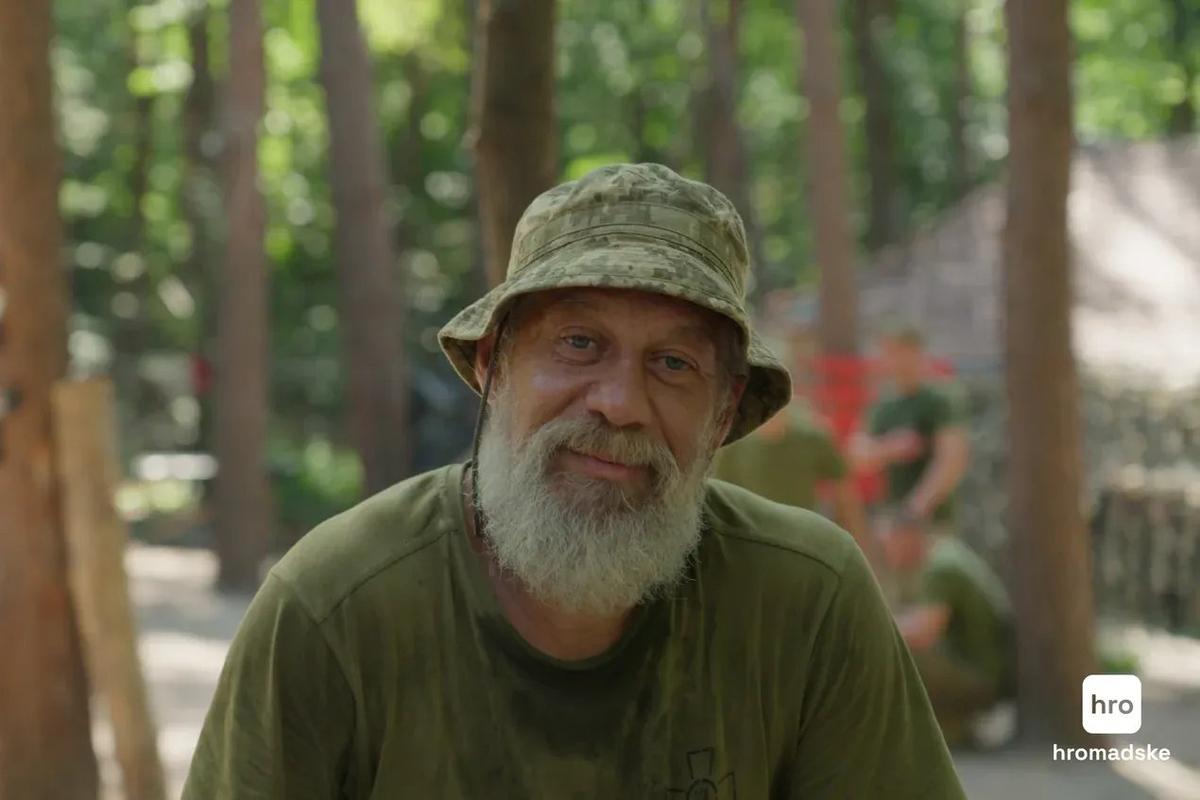 Александр, военнослужащий батальона «Шквал», во время пребывания на БОВП. Виктория Коломиец / hromadske