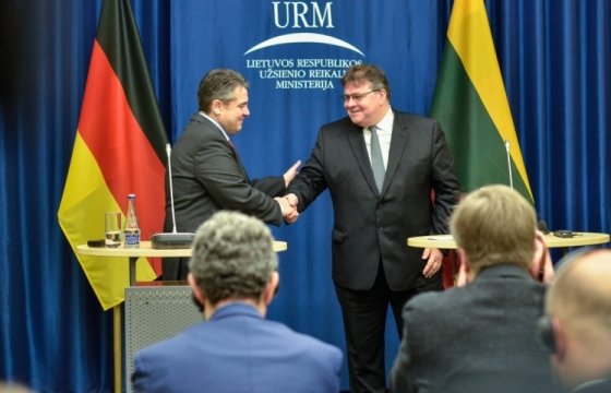 Министры иностранных дел Литвы и Германии — против большого разрыва между странами ЕС