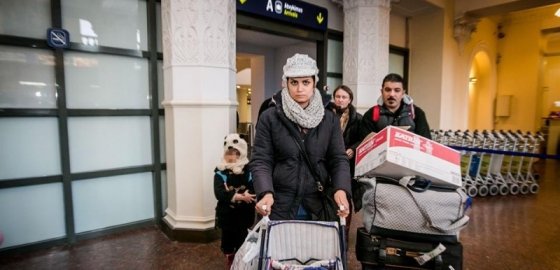В Литву прибыла первая семья беженцев из Ирака