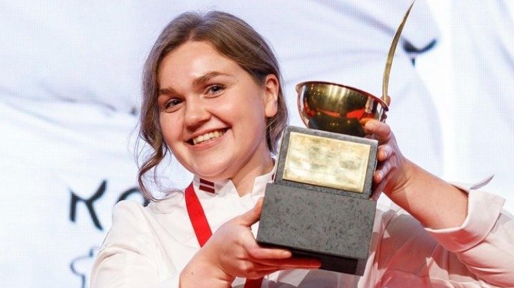 25-летняя Валерия Чудова стала победителем конкурса «Латвийской повар года»: «Я из всего могу сделать хлеб и мороженое»