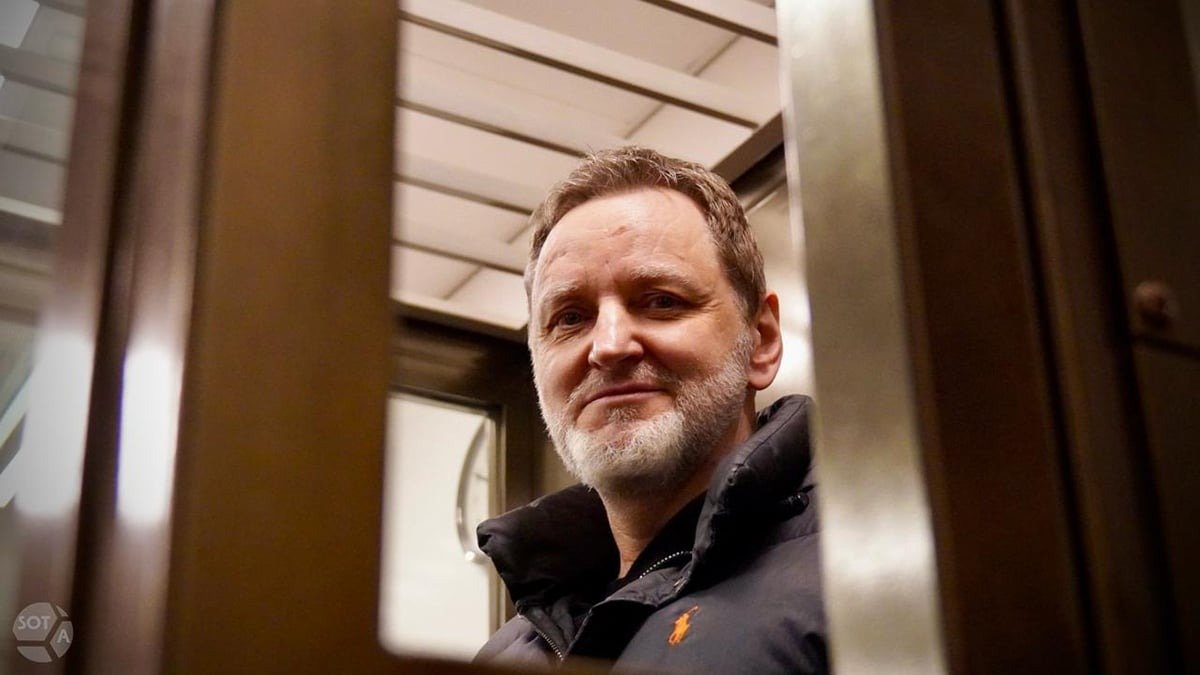 Александр Нестеренко в зале суда. Фото: SotaVision