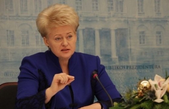 На следующей неделе президент Литвы выступит с годовым сообщением