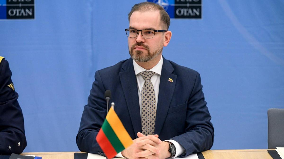 Упавший в Варенском районе Литвы дрон мог быть украинским — министр обороны Робертас Каунас