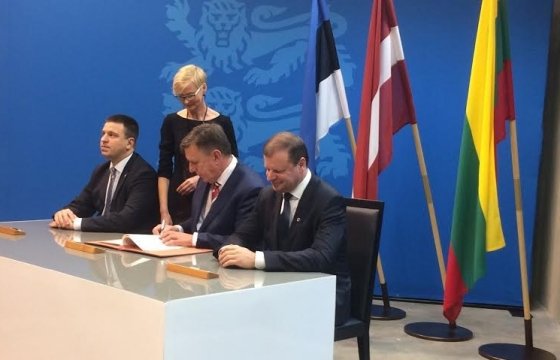 Премьер-министры стран Балтии подписали соглашение по Rail Baltica