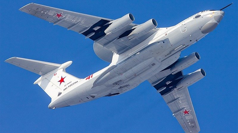 Украина заявила об уничтожении российского самолета-разведчика А-50 в районе Азовского моря