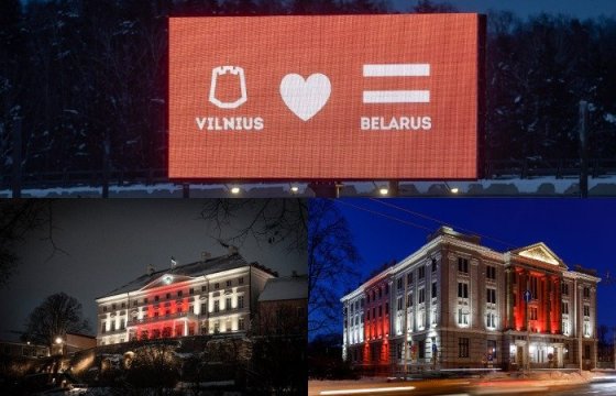 Страны Балтии отметили день солидарности с Беларусью (ФОТО)