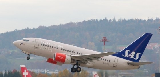 Скандинавская авиакомпания SAS откроет сообщение Таллина с Осло, Стокгольмом и Копенгагеном