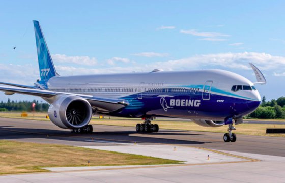 Boeing испытала новый самолет 777X