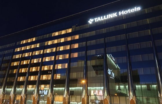 Гостиница Tallink City зажгла сердце в окнах в знак солидарности против коронавируса