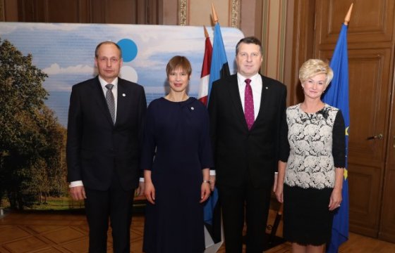 Политический бомонд Латвии и Эстонии встретился в Опере