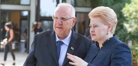 Глава Литвы обсудила актуальные проблемы с президентом Израиля
