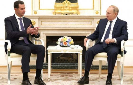 Владимир Путин встретился в Москве с президентом Сирии