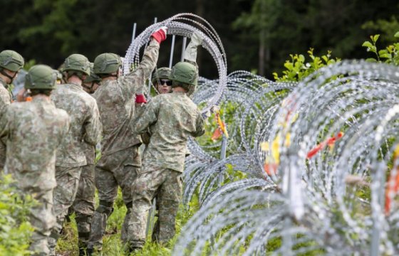 В Литве хотят продлить полномочия армии на границе с Беларусью