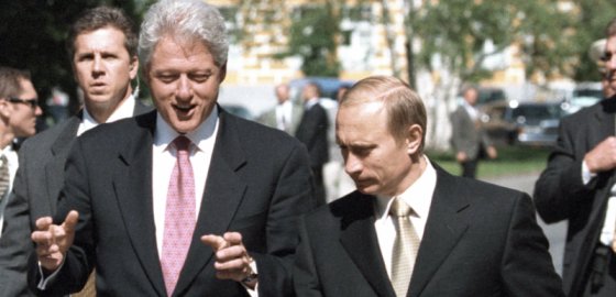 Билл Клинтон видел «огромный потенциал» в Путине в начале его президентства