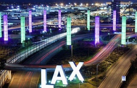 16 февраля аэропорт Лос-Анджелеса украсят цветами литовского флага