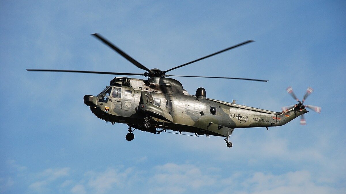 Германия впервые поставит Украине шесть военных вертолетов Sea King Mk41 и запчасти к ним
