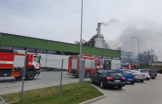 На предприятии Klaipėdos mediena произошел взрыв