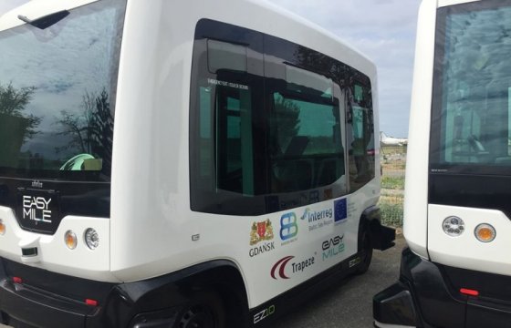 В Таллине появился беспилотный автобус