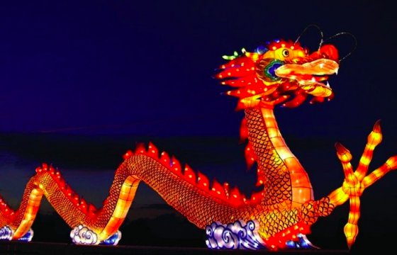 В Таллине пройдет выставка китайских световых скульптур