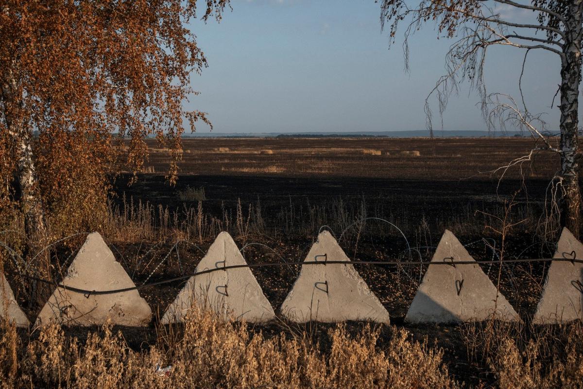 въезд в село Безымено/Фото Анатолия Ольшанского