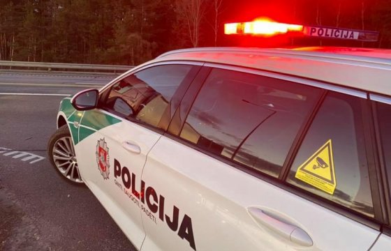 В выходные в Литве будут дежурить 800 экипажей полиции