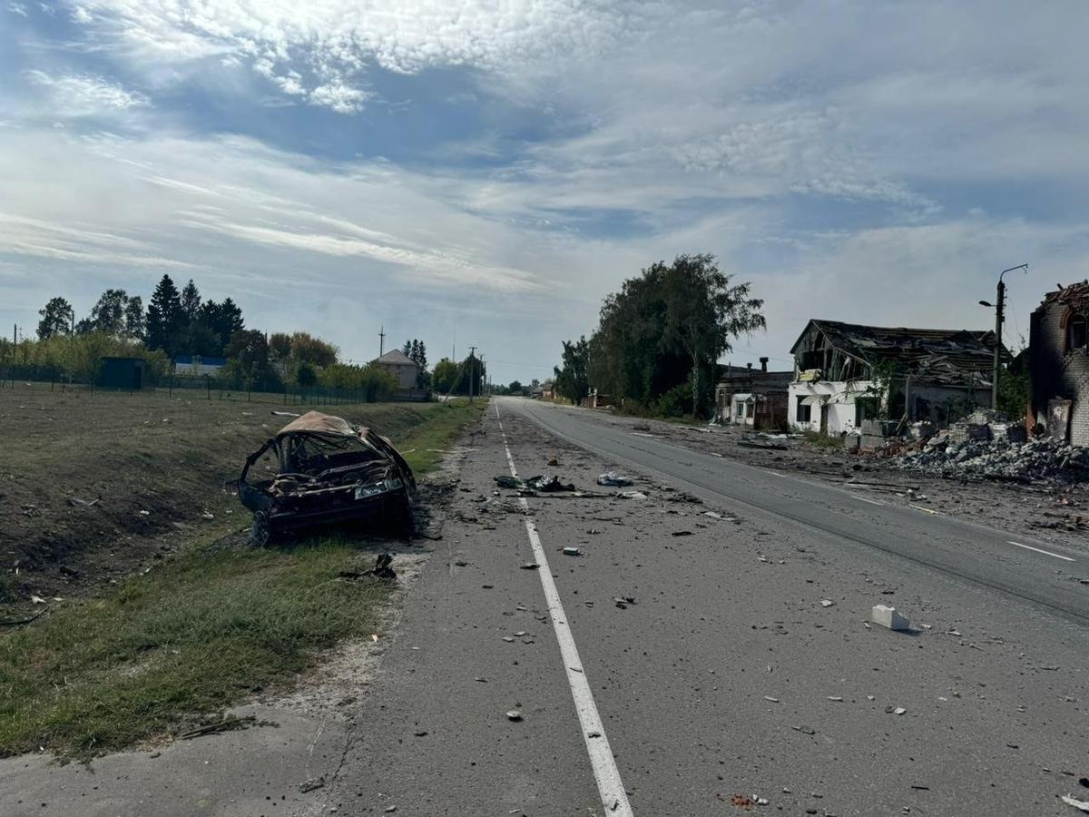 Последствия боев в Курской области. Фото Артема Карякина для Spektr. Press