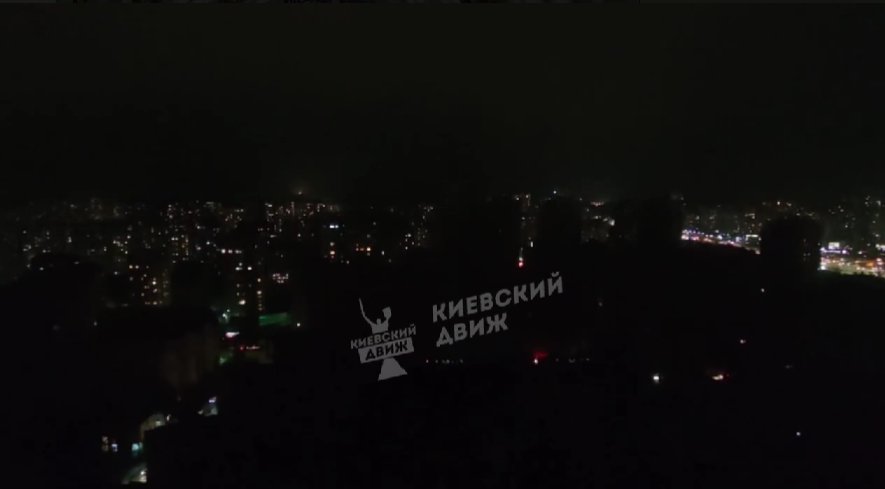 Ночной Киев. Фото: ТГ-канал «Киевский движ»