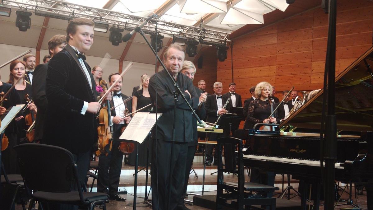 Великий пианист Михаил Плетнев выступил с концертами в юрмальском зале «Дзинтари»