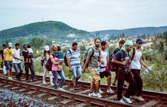 В Латвию прибыла группа беженцев из Италии