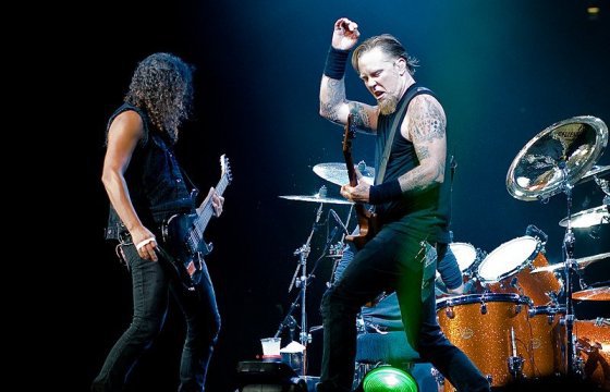Metallica выступит в Эстонии