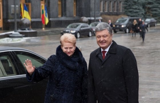 Президент Украины поблагодарил Литву за последовательную поддержку