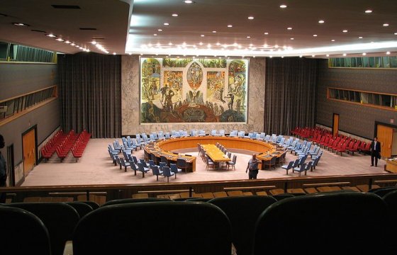 Эстония возглавляет Совет Безопасности ООН