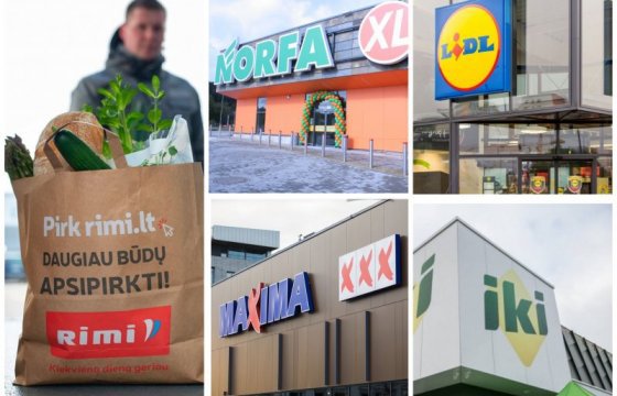 Исследование: Продовольственная корзина дешевых продуктов в Литве подорожала на 6,5 евро за год