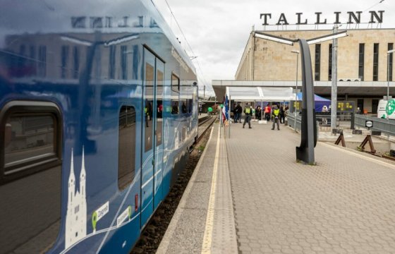 Из Вильнюса в Таллинн — за 12 часов. Первый поезд совершил тестовый заезд