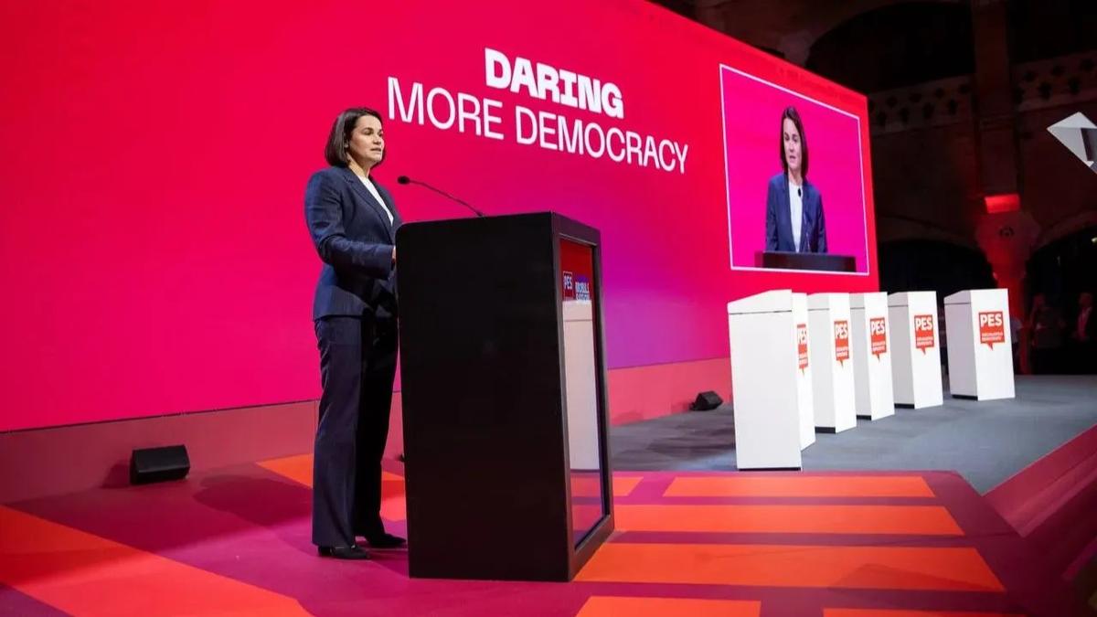 Литва временно восстановила охрану офиса Светланы Тихановской на прежнем уровне, пока создается новая система — LRT