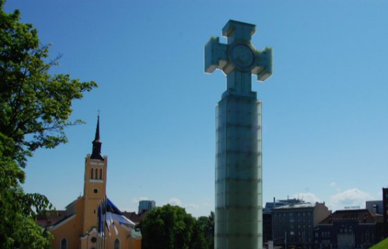 В Таллине завершили ремонт Монумента победы