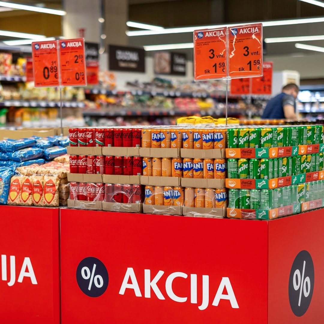 В Литве запрещена реклама алкогольных напитков, как и объявление акций на них. Фото: Maxima