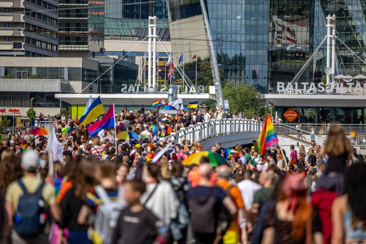 Балтийский прайд в Вильнюсе, 2025 год. Фото: Baltic Pride, Facebook
