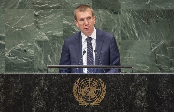 Глава МИД Латвии призвал Россию прекратить агрессию на Украине
