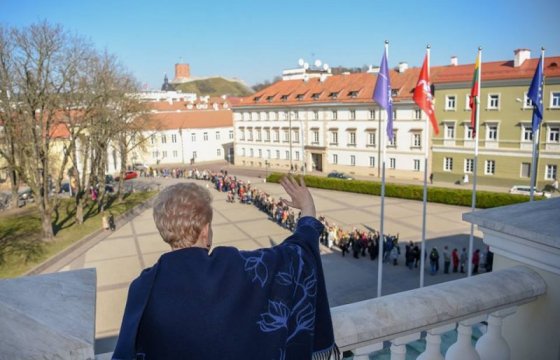 Литовское правительство назначило ренту президенту Грибаускайте