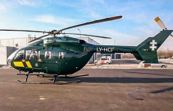 В Литве обсудят возможность оборудовать крупные больницы вертолетными площадками