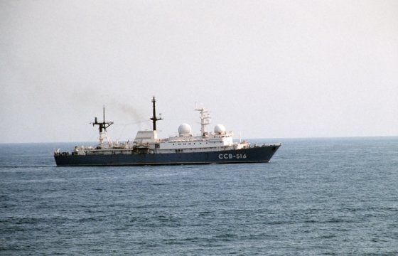 У границ Латвии зафиксированы российские корабли