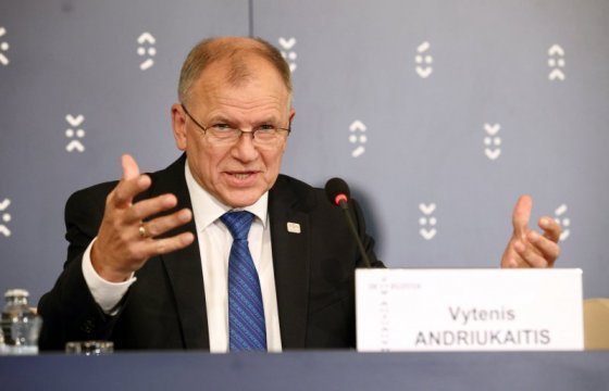 Андрюкайтис выдвинул свою кандидатуру на пост президента Литвы