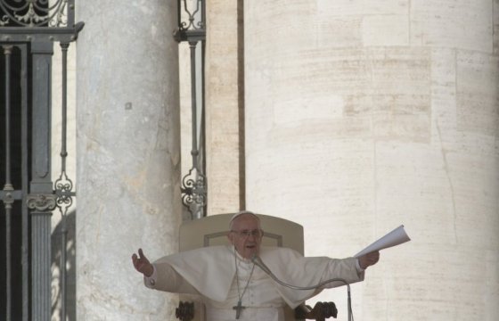 Папа Римский отслужит службу на площади Вабадузе в Таллине