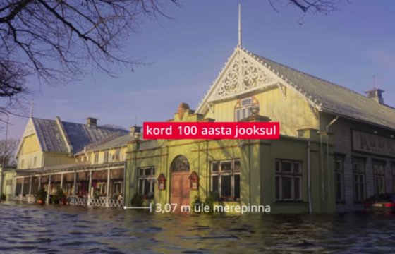 В Эстонии объявлена угроза наводнения