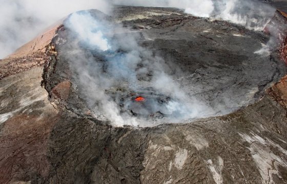 В сети появилось видео последствий извержения вулкана на Гавайях