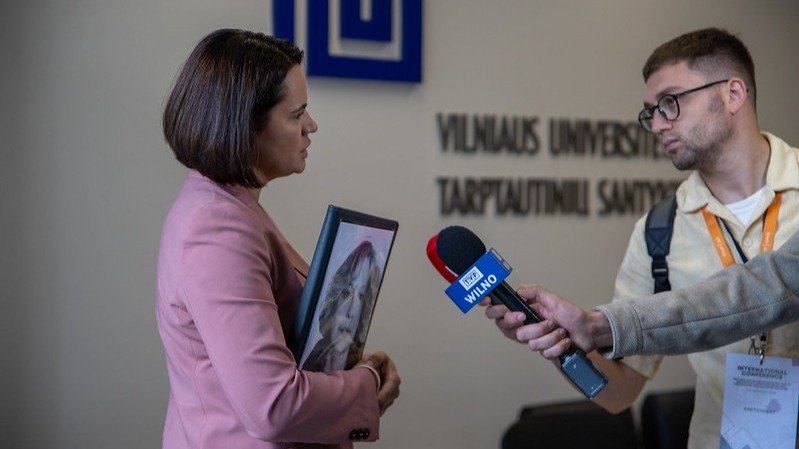 Президент Гитанас Науседа: Офису Светланы Тихановской нужно оценить, хотят ли они остаться в Литве или выбрать другое место